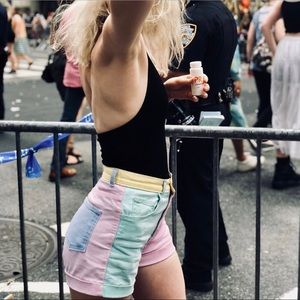 Rare Multicolor American Apparel Shorts